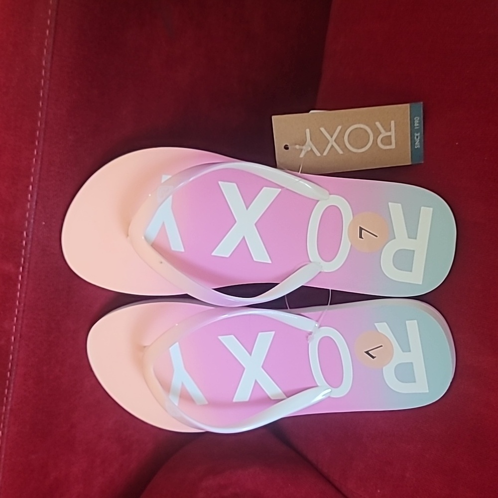 Simba love Roxy sandals slip on thong/flip-flop